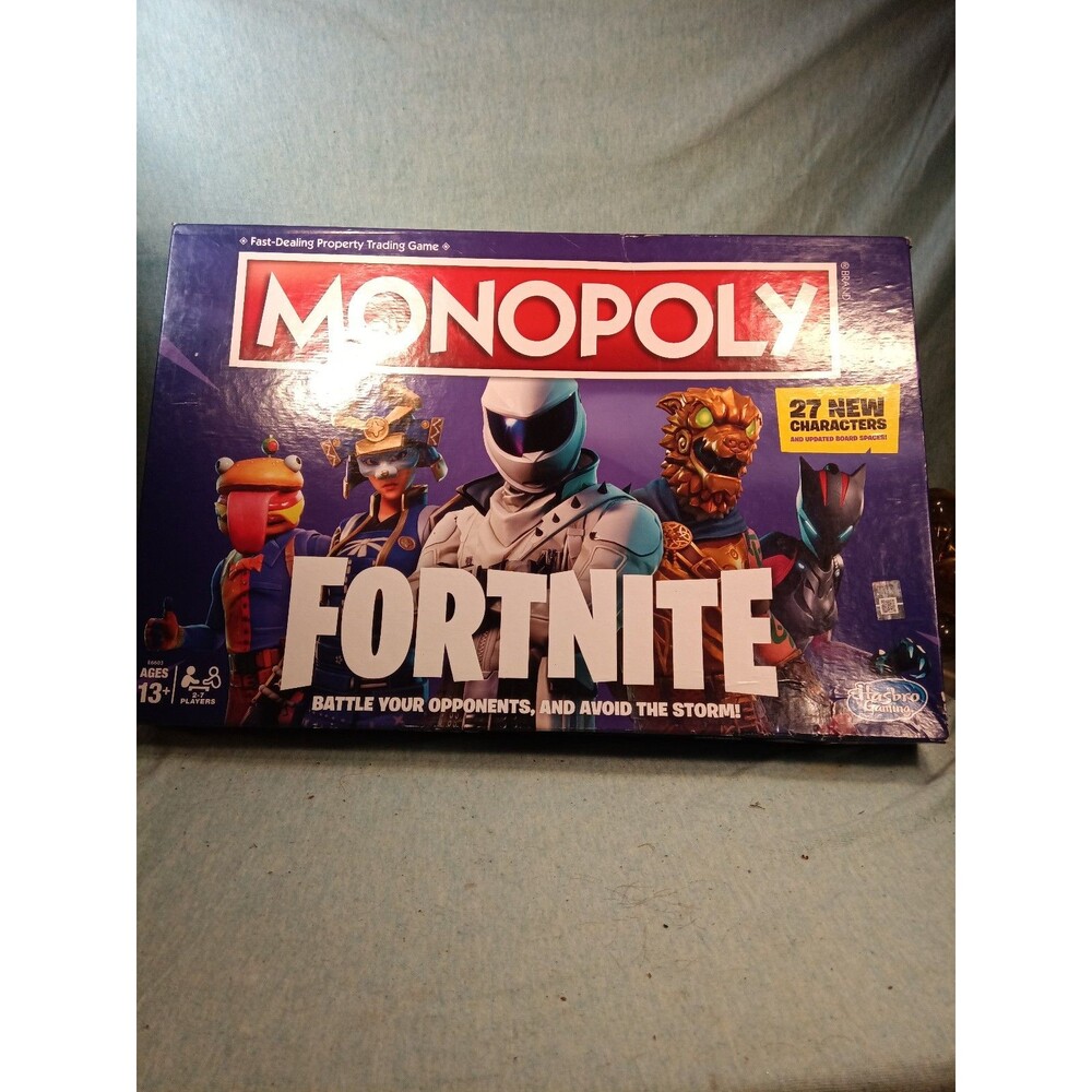 Monopoly Fortnite Board Game Hasbro